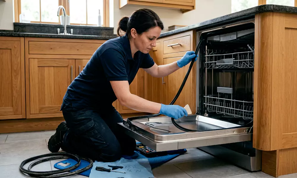 Dishwasher Door Gasket Replacement in Lynn, MA
