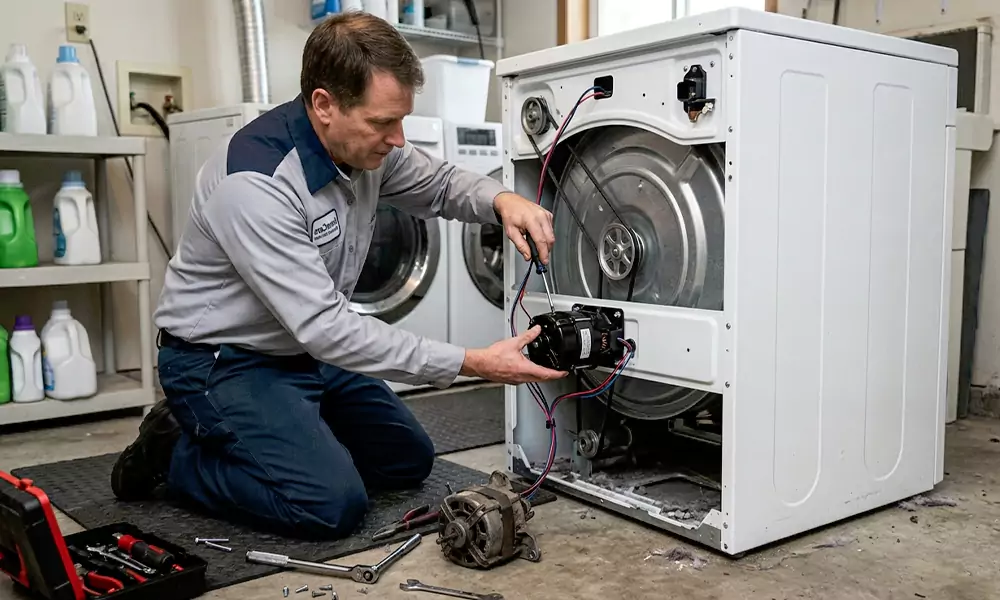 Dryer Motor Replacement in Lynn, MA