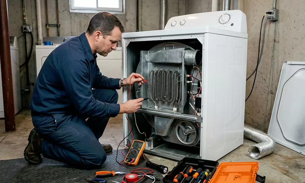 Dryer Not Heating Repair in Lynn, MA