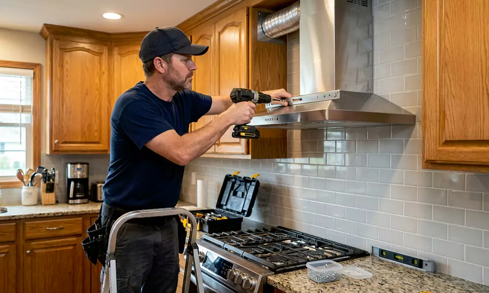 Range Hood Installation in Lynn, MA
