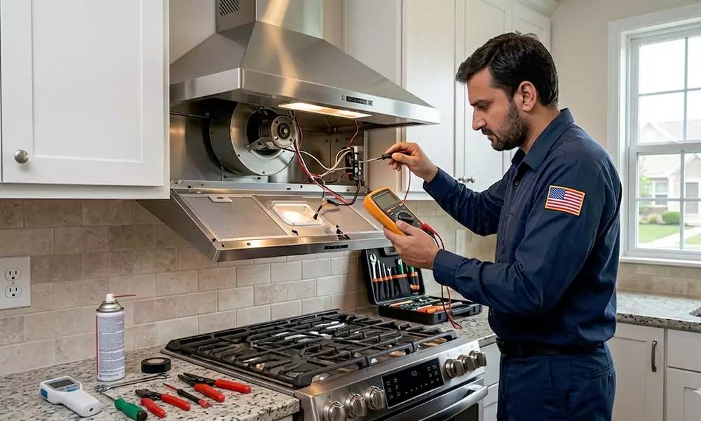 Range Hood Repair in Lynn, MA