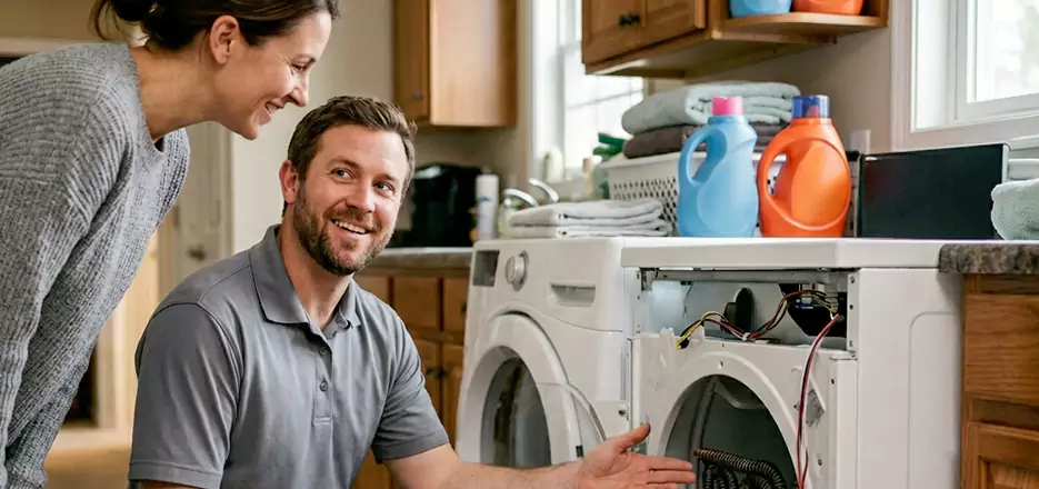 Dryer High Limit Fuse Replacement in Lynn