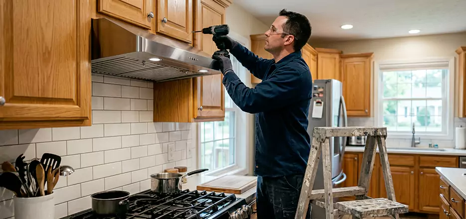 Wood Range Hood Installation Lynn